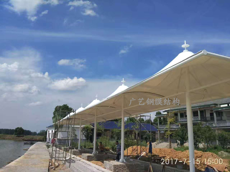 漢壽滑泥湖高爾夫遮陽(yáng)棚